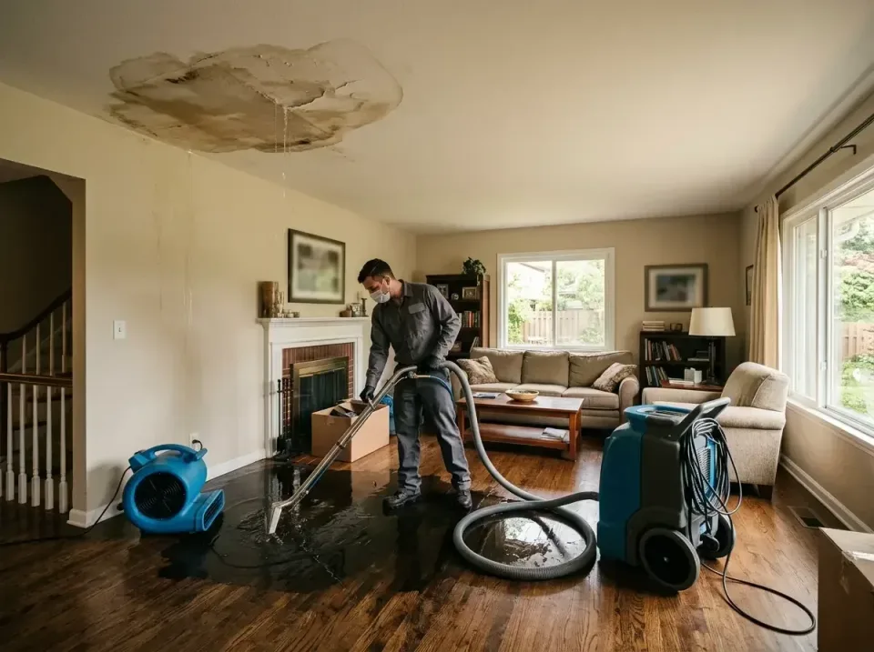 attic-pipe-burst-ceiling-drip-008 — frequently asked questions, Water Damage Restoration & Carpet Care in Pine Crest, TN
